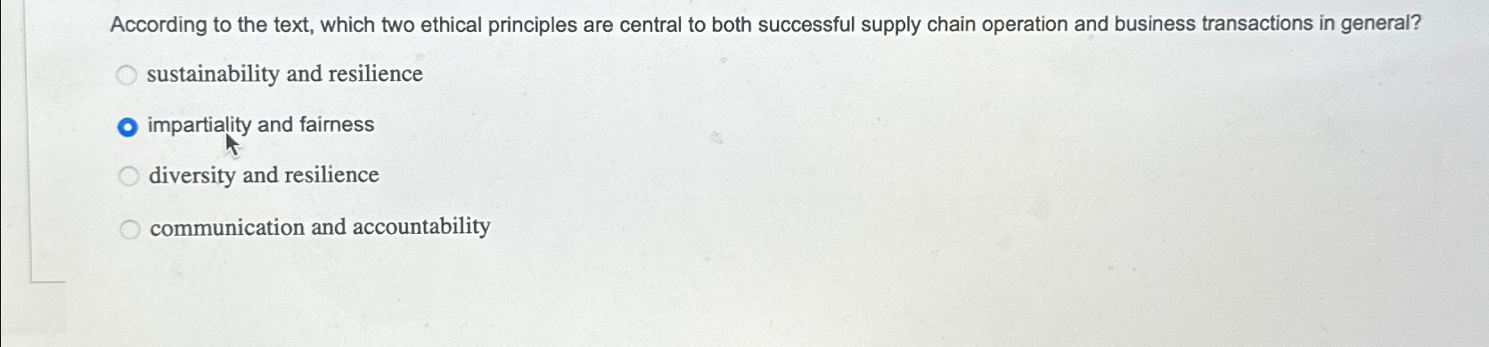 Solved According to the text, which two ethical principles | Chegg.com