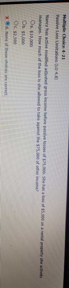 SOLVED PROBLEM 4 14 PASSIVE LOSS LIMITATIONS LO visual data 6