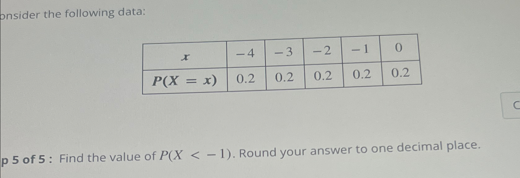 Solved Onsider The Following | Chegg.com