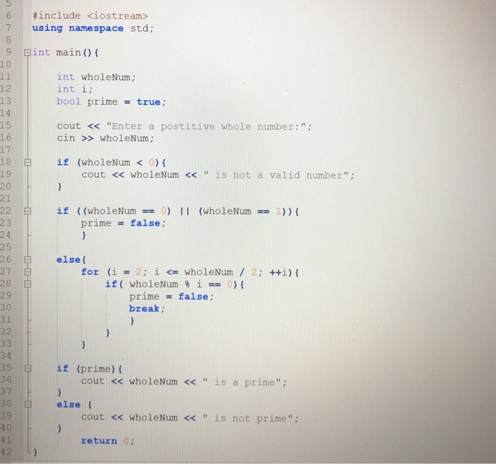 Solved how would I edit this code to where a negative number | Chegg.com