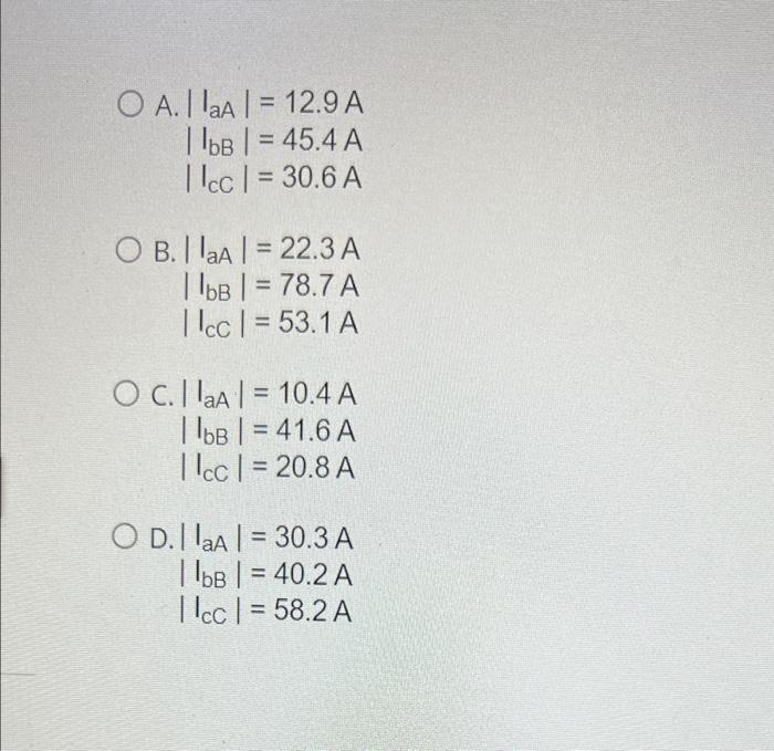 Solved A three-phase 208 V, 60 Hz source is connected to a | Chegg.com