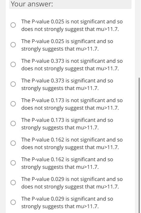 sample mean of hypothesis