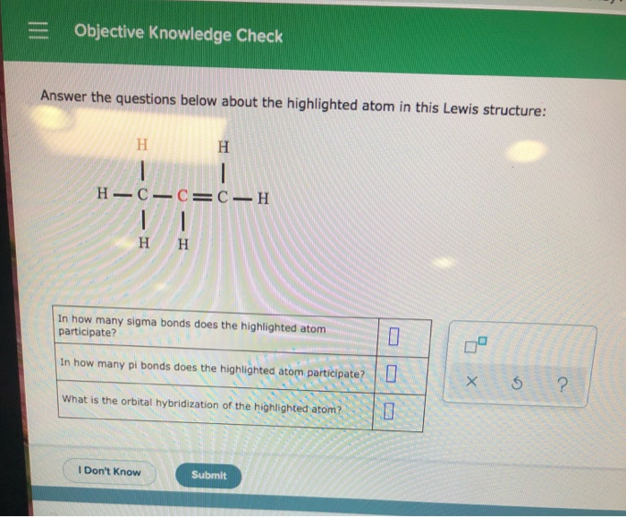 Solved Objective Knowledge Check Answer The Questions Below Chegg
