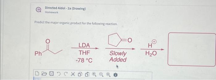 Solved Predict the major organic product for the following | Chegg.com