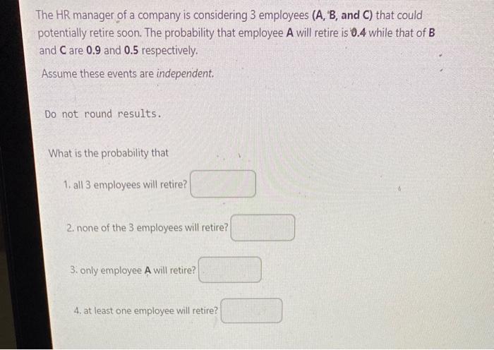 Solved Answer all 4 questions right please and explain | Chegg.com