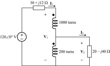 transformer circuit ideal fig shown