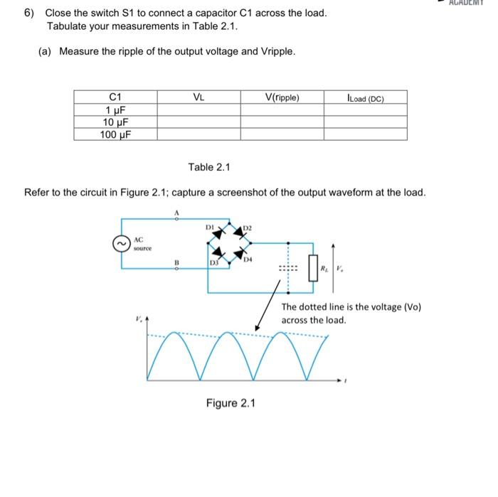 Solved Experiment 1a: Half Wave Rectifier Overview A | Chegg.com