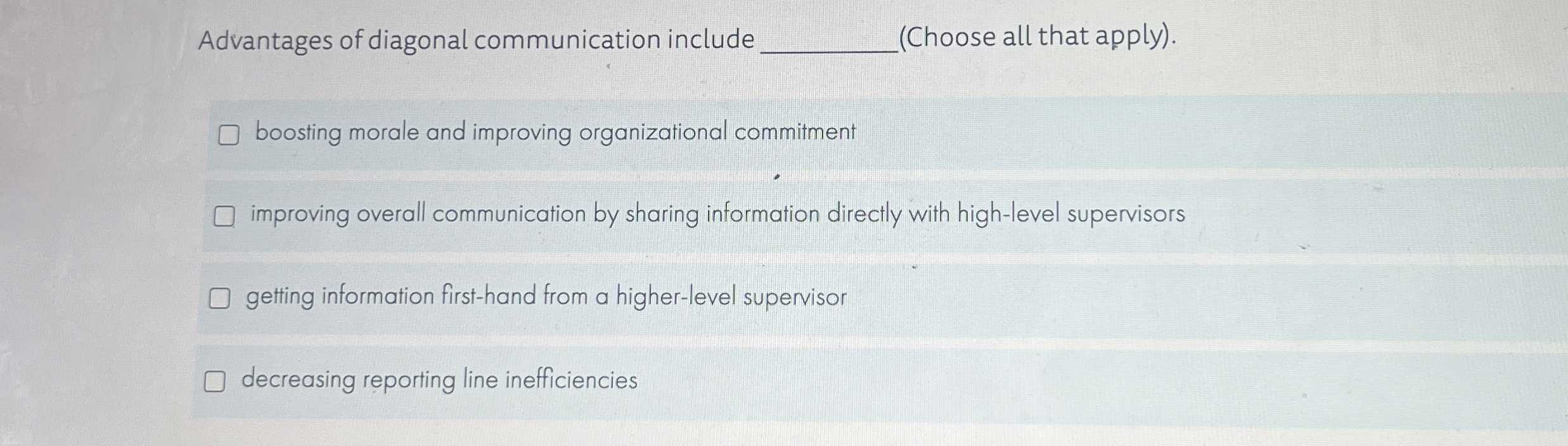 solved-advantages-of-diagonal-communication-include-chegg