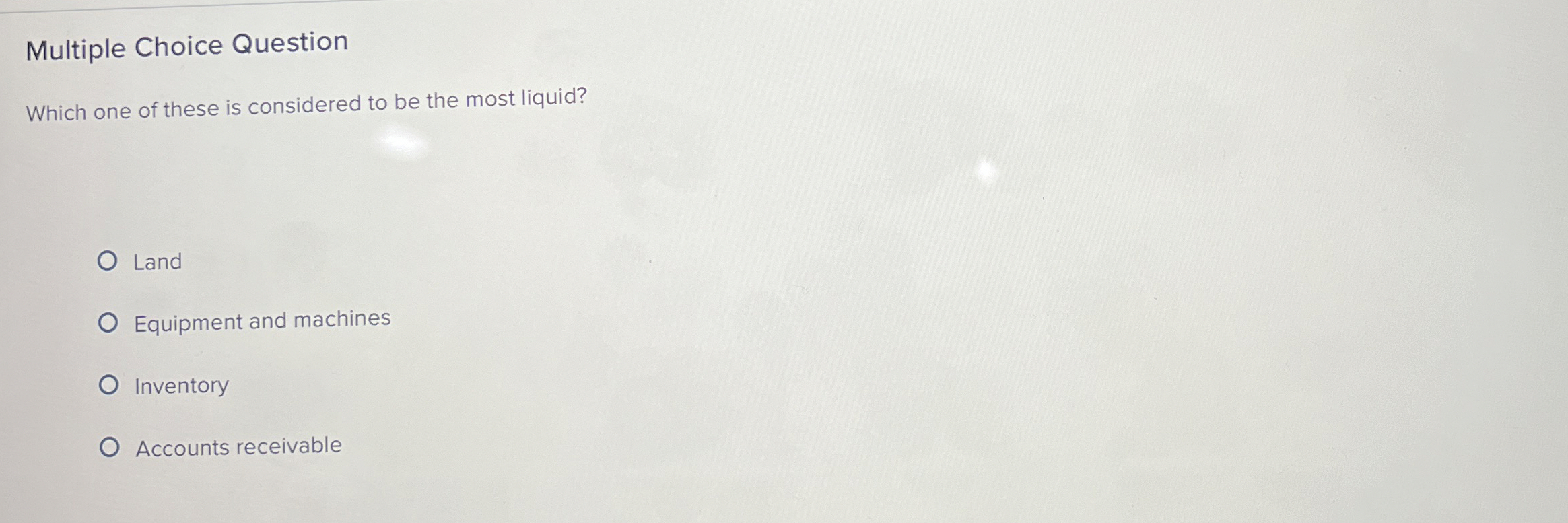 Solved Multiple Choice QuestionWhich one of these is | Chegg.com