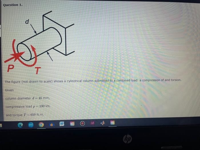 Solved Question 1. The figure (not drawn to scale) shows a | Chegg.com