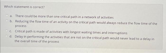 Solved Which of the following is correct about the process | Chegg.com