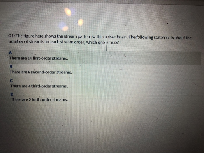 Solved Q1: The figure here shows the stream pattern within | Chegg.com