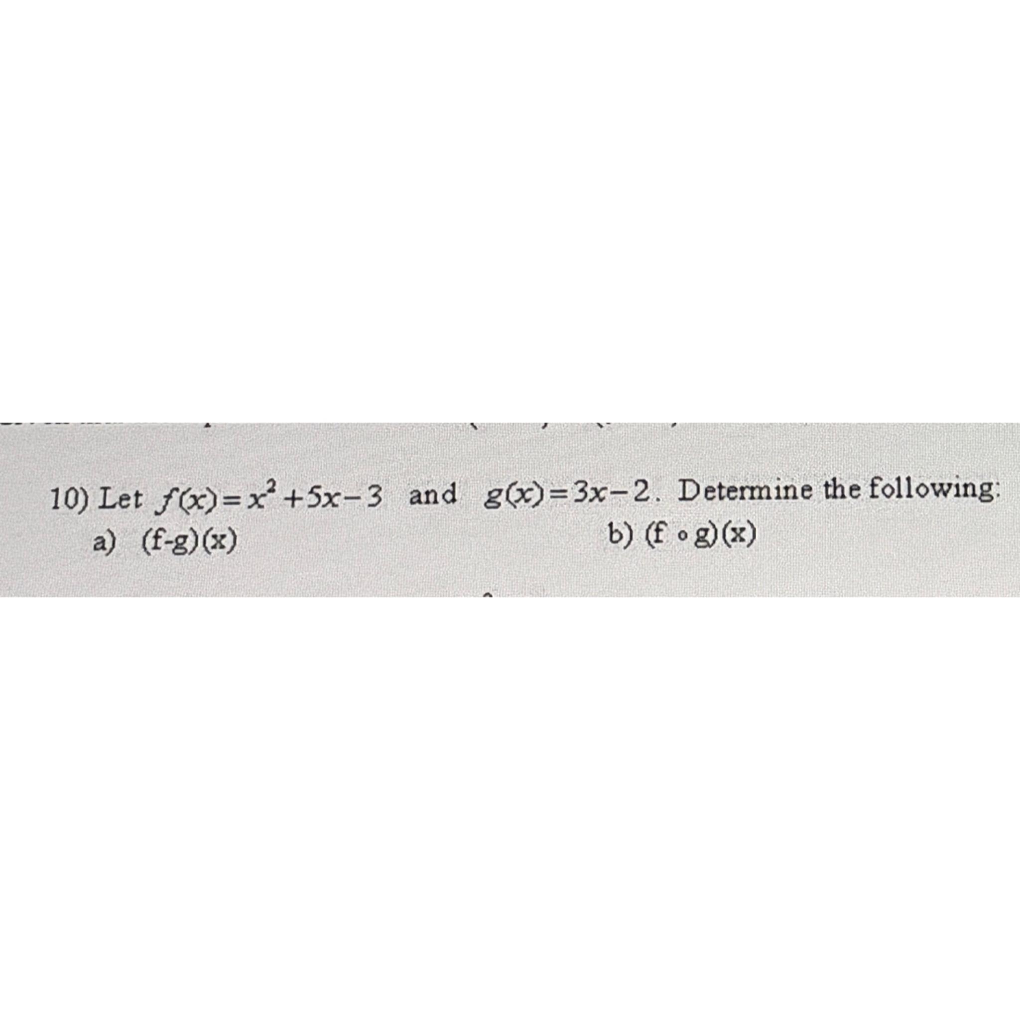 f x )= x 2 3x 5 x 2 5x 4