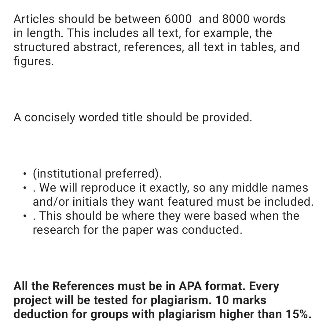 structured abstract apa
