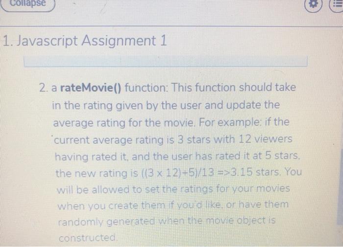 assignment 1 movie ratings edhesive