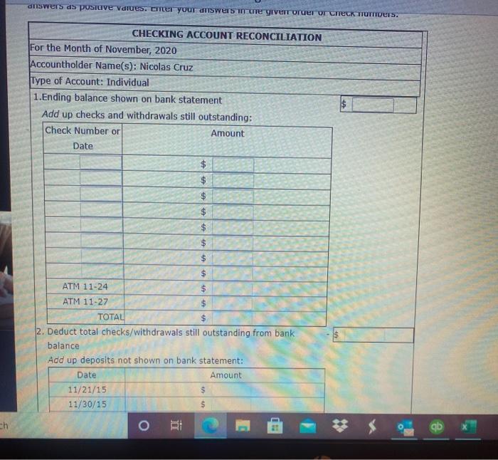 Solved Chapter 4 Financial Planning Exercise 6 Checking