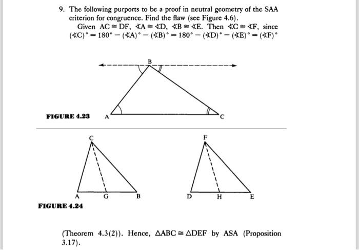 Solved 9. The following purports to be a proof in neutral | Chegg.com