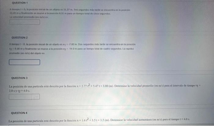 QUESTION 2 QUESTION 3 \( 2.0=y+2=4.05 \). QUESTION 4