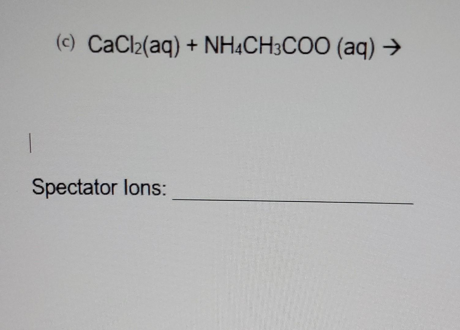 Solved 4 20 Points Write Balanced Net Ionic Equations For