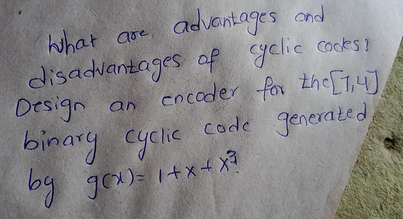 Solved what are advantages and disadvantages of gelie cocks chegg