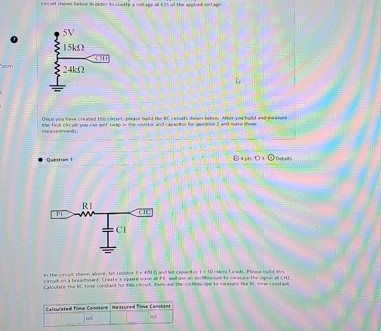 Solved circuit shown below in order to create a voltage at | Chegg.com