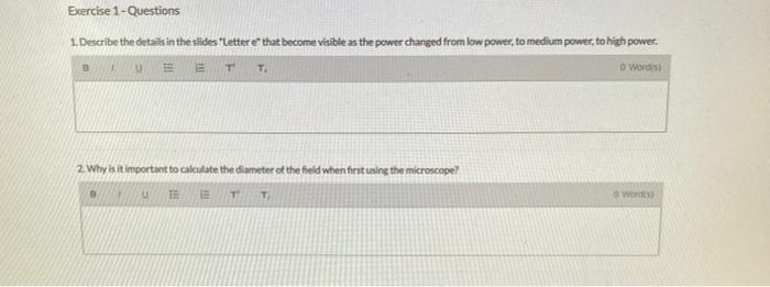 Question 1 1. The optical microscope is regularly | Chegg.com