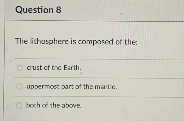 Solved Question 6 When an oceanic tectonic plate collides | Chegg.com