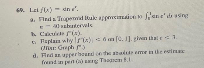 Solved T 11-14. Compute the absolute and relative errors in | Chegg.com