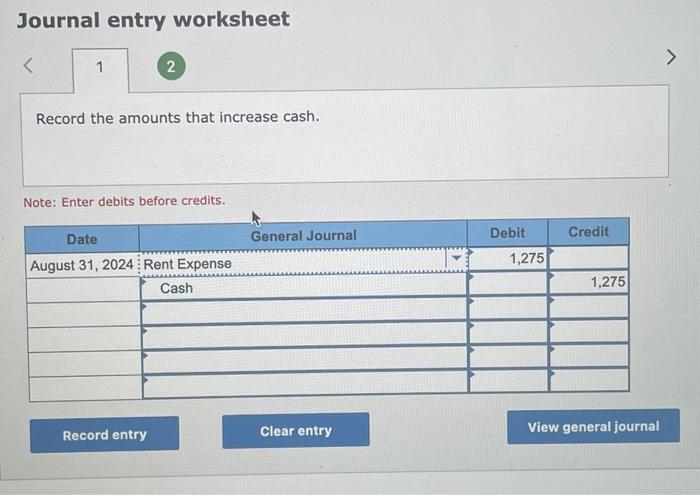 Solved Exercise 4-10 (Algo) Calculate The Balance Of Cash | Chegg.com