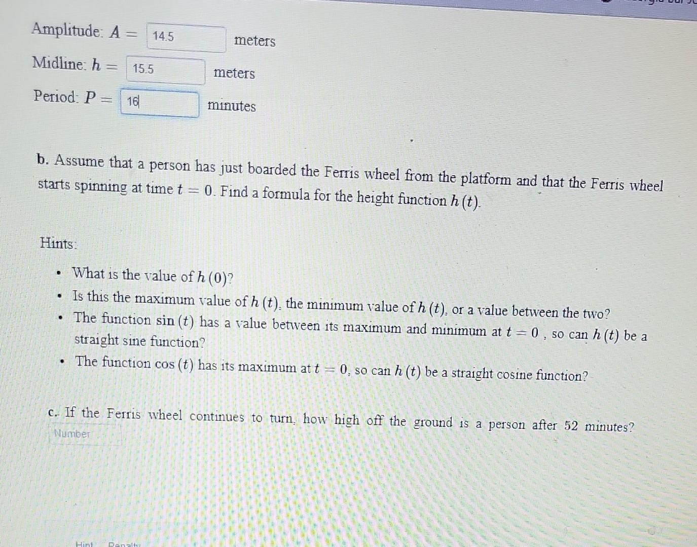 Solved Minutes B. Assume That A Person Has Just Boarded The | Chegg.com