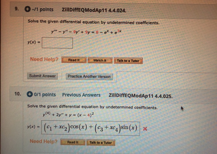 Solved 9 11 Points Zilldiffeq Modap 11 4 4 024 Solve Chegg Com<script async src=