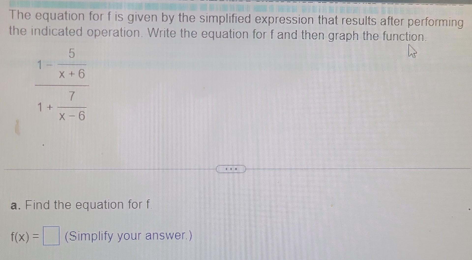 Solved The Equation For F Is Given By The Simplified Chegg Com