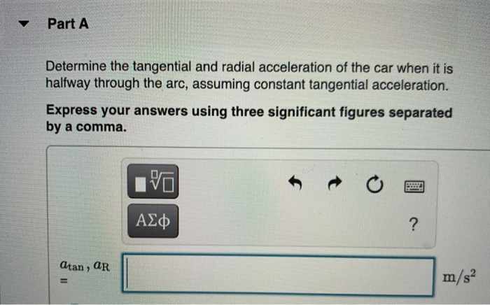Solved A car at the Indianapolis 500 accelerates uniformly | Chegg.com
