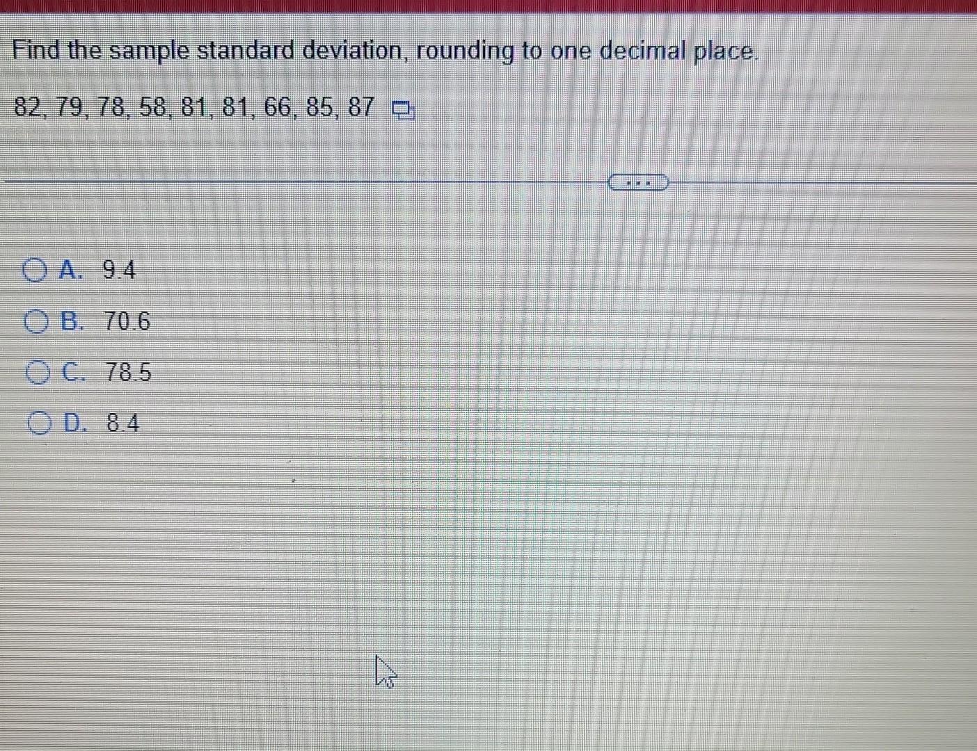 solved-find-the-sample-standard-deviation-rounding-to-one-chegg