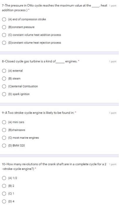 Solved 4- How many crankshafts does a V-type engine (e.g. | Chegg.com