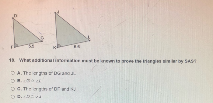 Solved 15. Which of the following pairs of triangles can be | Chegg.com