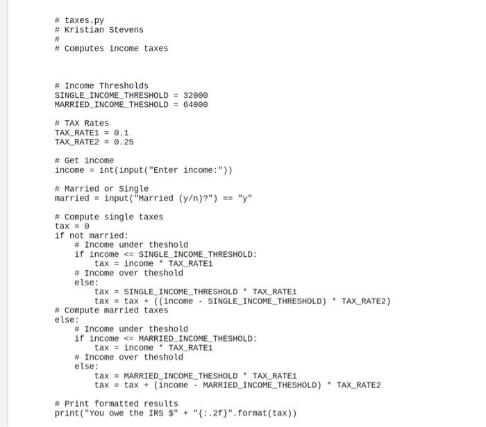 Solved hints use conditional statements if elif i to chegg