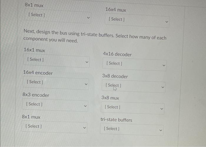 Solved You must design a bus to transfer data between eight