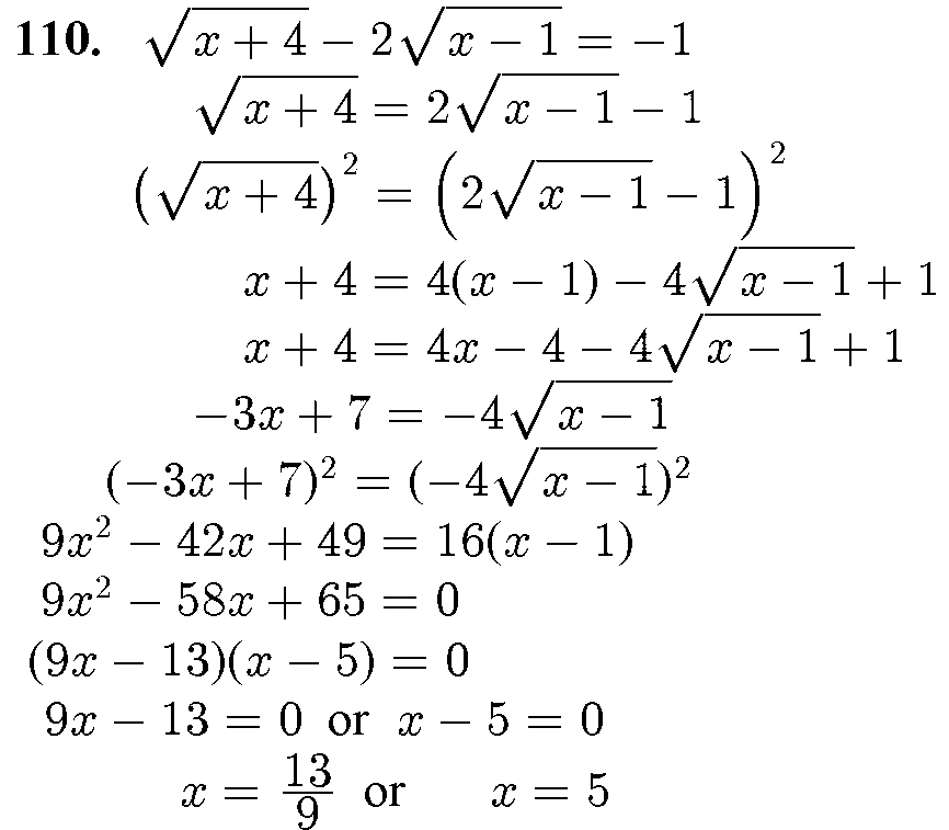 Solved Find All Real Solutions To The Equation 5792