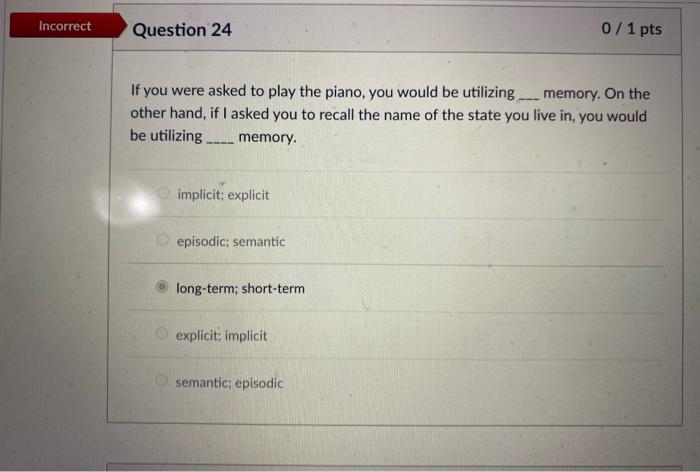 Solved i need help with these next 4, i got them wrong and | Chegg.com