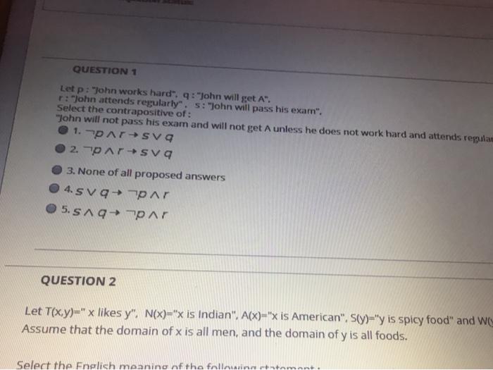 Solved This Discrete Math Question Might Have More Than One Chegg Com