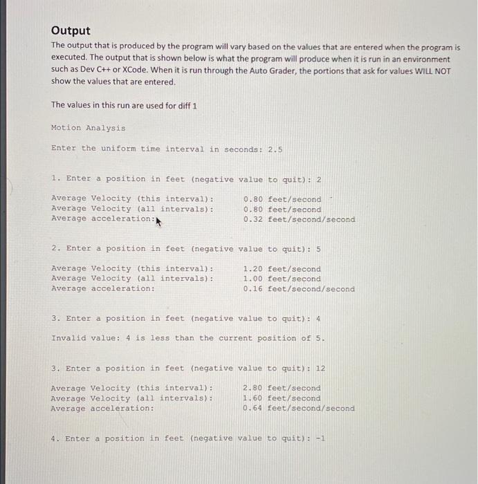 Solved Overview For this project, write a program that will | Chegg.com