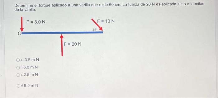 Determine the torque applied to a rod that measures | Chegg.com
