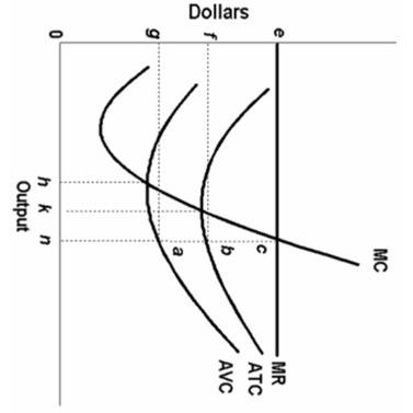 Solved The profit-maximizing output: | Chegg.com