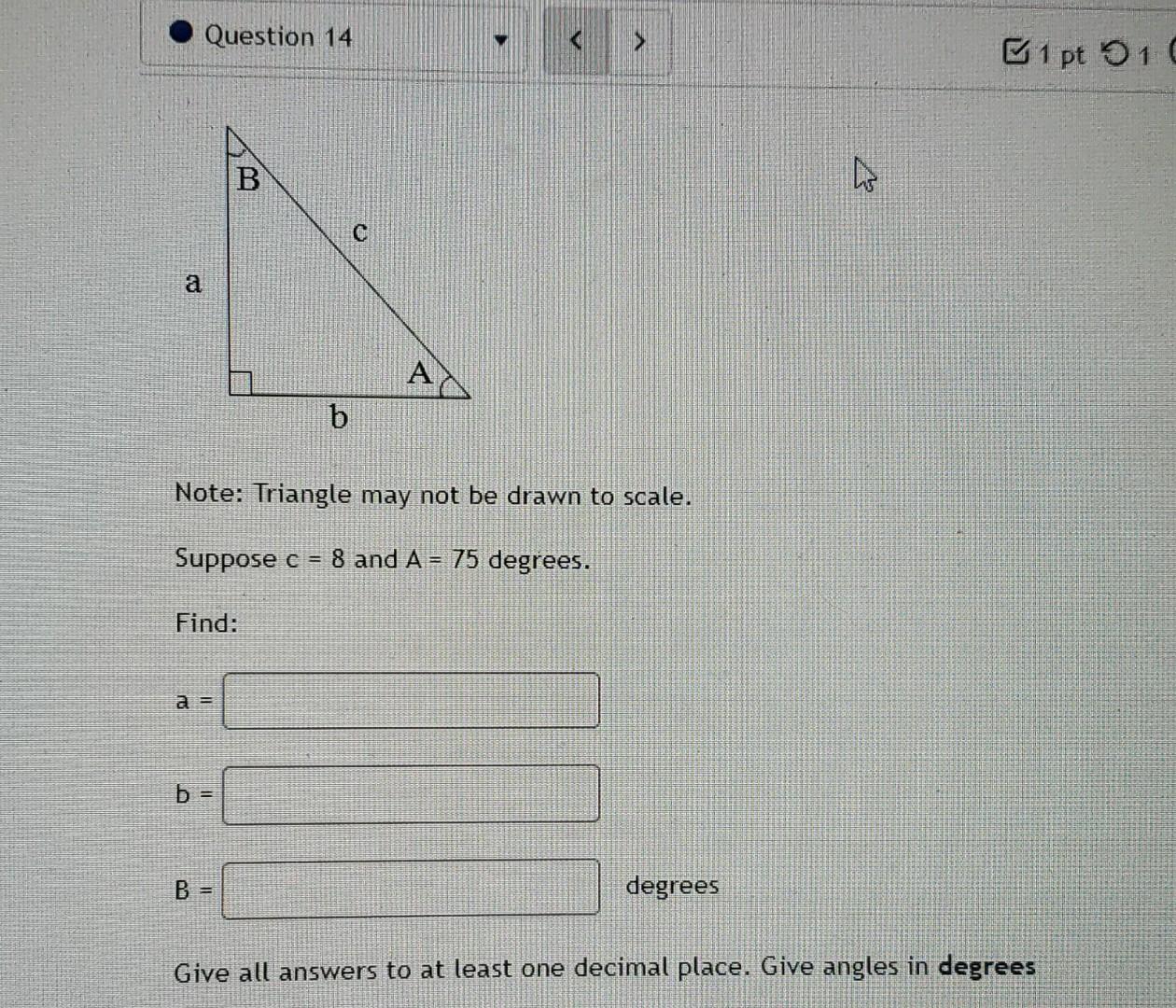 Solved Question 15 1 pt 1 Details Find the coordinates | Chegg.com