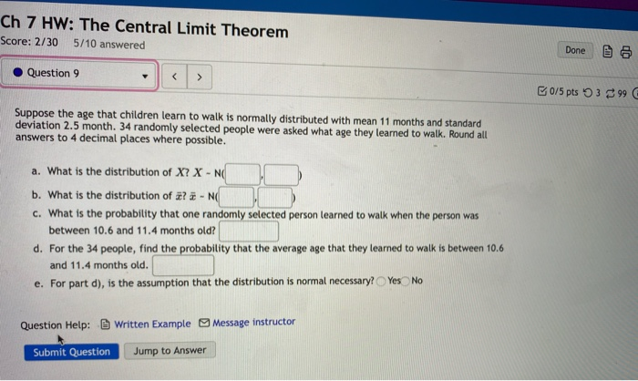 Solved Score: 2/30 5/10 Answered Done Do Question 10 | Chegg.com