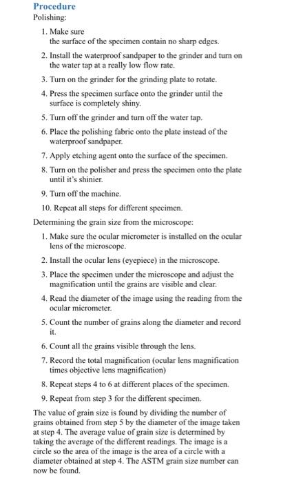 Solved Objectives - To be able to use the microscope for | Chegg.com
