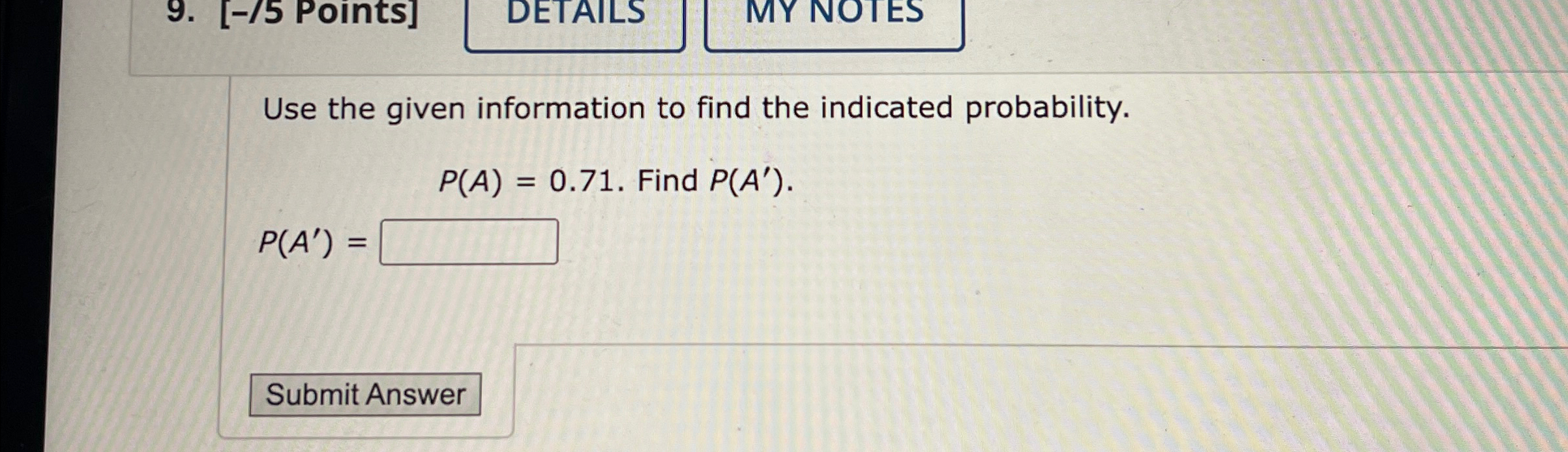 Solved DETAILSUse the given information to find the | Chegg.com