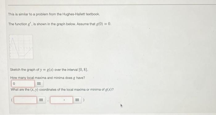 Solved This Is Similar To A Problem From The Hughes-Hallett | Chegg.com