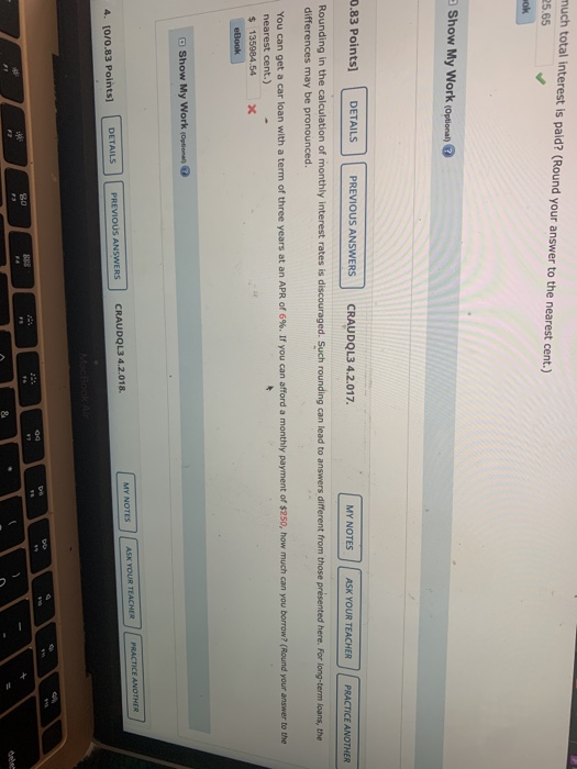 Solved Can Get A Car Loan With A Term Of Three Years At An Chegg